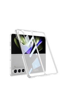 Galaxy Uyumlu Z Fold 5 Kılıf Zore Full Camlı Kıpta Kapak Renksiz Galaxy Uyumlu Z Fold 5 Kılıf Zore Full Camlı Kıpta Kapak Renksiz