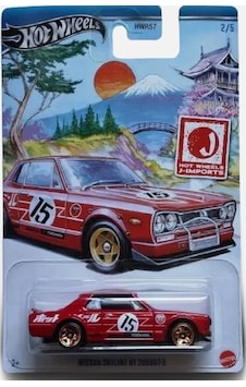 Hot Wheels J-imports Nissan Skyline Ht 2000gt-x Hrt01 Hot Wheels J-imports Nissan Skyline Ht 2000gt-x Hrt01
