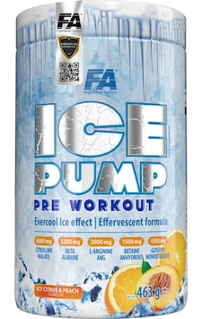 Fa Nutrition İce Pump Pre Workout Citrus & Peach Aroması 463 G
