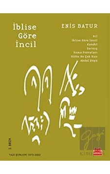 İblise Göre İncil - Enis Batur - Kırmızı Kedi