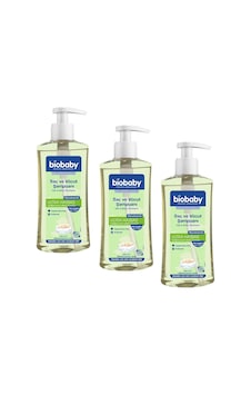 Biobaby Ultra Hassas Bebek Saç Ve Vücut Şampuanı 3 x 500 ML Biobaby Ultra Hassas Bebek Saç Ve Vücut Şampuanı 3 x 500 ML