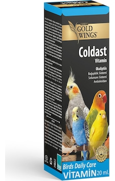 Gold Wings Premium Coldast Papağan ve Kuş Vitamini Gold Wings Premium Coldast Papağan ve Kuş Vitamini