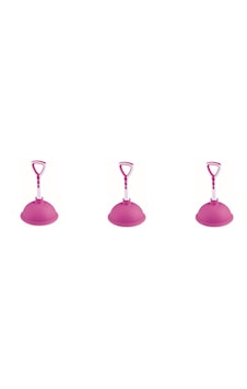 Flora Softline Büyük Lavabo Pompası 3'Lü F310 Pembe