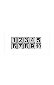 Metal Kapı,Masa,Dolap Numarası 5Cmx5Cm 10 Adet (1…10) (428976515) Metal Kapı,Masa,Dolap Numarası 5Cmx5Cm 10 Adet (1…10) (428976515)