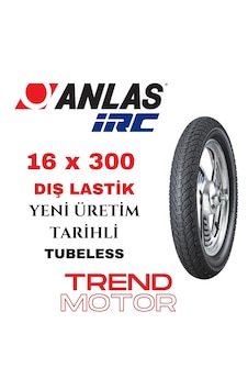 16 X 300 Tubeless Dış Lastik Elektrikli Bisiklet - Anlaş