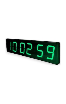 Sanec Wifi Senkronize Saniyeli Dijital Led Duvar Ve Masa Saat Derece Otomatik İnternet Saat Ayarlı, Yeşil Led, 16x65 Cm Yeşil Sanec Wifi Senkronize Saniyeli Dijital Led Duvar Ve Masa Saat Derece Otomatik İnternet Saat Ayarlı, Yeşil Led, 16x65 Cm Yeşil