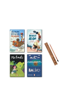 Timaş Çocuk Benim Zürafam Uçabilir Melodi Balino Nohut Adam Set 4 Kitap Kalem Timaş Çocuk Benim Zürafam Uçabilir Melodi Balino Nohut Adam Set 4 Kitap Kalem