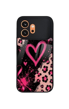Honor 600 5g Kılıf Kamera Korumalı Desenli Zore Lusi Kapak - Pembe Kalp Honor 600 5g Kılıf Kamera Korumalı Desenli Zore Lusi Kapak - Pembe Kalp