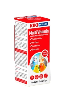 Multi Vitamin Tüm Kafes Kuşları İçin 25 Ml