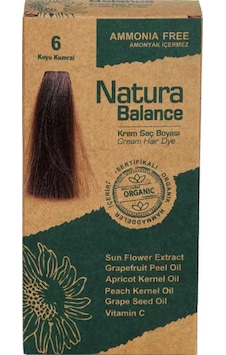 Natura Balance Saç Boyası 6 Koyu Kumral