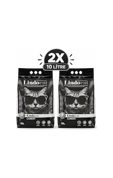 Lindocat Carbon Ekstra Güçlü Topaklanan Beyaz Bentonit Kedi Kumu 2 Adet10lt Lindocat Carbon Ekstra Güçlü Topaklanan Beyaz Bentonit Kedi Kumu 2 Adet10lt