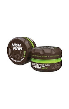 Nish Man 08 Saç Şekillendirici Sert Kill Mat Wax 100 ML Nish Man 08 Saç Şekillendirici Sert Kill Mat Wax 100 ML