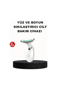 Mey İthalat Ems Mikro Akım Yüz Ve Boyun Sıkılaştırıcı Cihaz 7000 Vpm Titreşim Isı Terapili Çok Renkli
