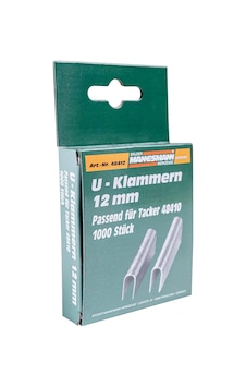 Tr Brüder Mannesmann Yedek Zımba Telleri, 12 Mm, U Şeklinde, M48410 Ürün Numaralı Zımba Tabancası İçin M48412 Tr Brüder Mannesmann Yedek Zımba Telleri, 12 Mm, U Şeklinde, M48410 Ürün Numaralı Zımba Tabancası İçin M48412