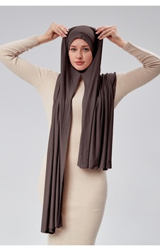 Sonbaharmoda Kadın Tesettür Penye Şal Hazır Pratik Geçmeli Kolayca Takabilir Uzun Dört Mevsim Pamuklu Şal Kahverengi Sonbaharmoda Kadın Tesettür Penye Şal Hazır Pratik Geçmeli Kolayca Takabilir Uzun Dört Mevsim Pamuklu Şal Kahverengi