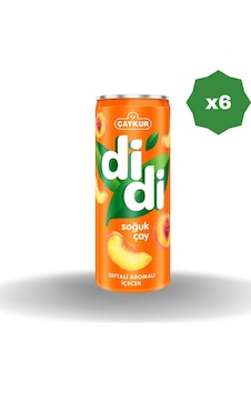 Didi Şeftalili Soğuk Çay 250 Ml - 6 Adet Didi Şeftalili Soğuk Çay 250 Ml - 6 Adet