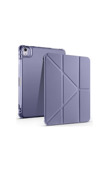 Apple Uyumlu iPad, Air 11 2025 M3 Kılıf Tri Folding Kalem Bölmeli Standlı Kılıf Kapaklı Kılıf Apple Uyumlu iPad, Air 11 2025 M3 Kılıf Tri Folding Kalem Bölmeli Standlı Kılıf Kapaklı Kılıf