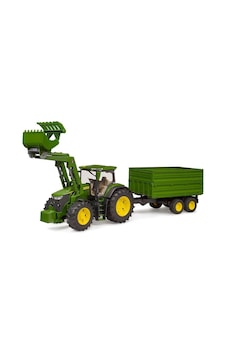 Bruder John Deere 7r 350 Kepçeli Traktör Ve Römork Br03155 Bruder John Deere 7r 350 Kepçeli Traktör Ve Römork Br03155