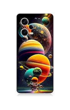 Xiaomi Redmi Note 12 Pro 5g Uyumlu Silikon Kılıf Gezegenler Ve Büyük Patlama Xiaomi Redmi Note 12 Pro 5g Uyumlu Silikon Kılıf Gezegenler Ve Büyük Patlama
