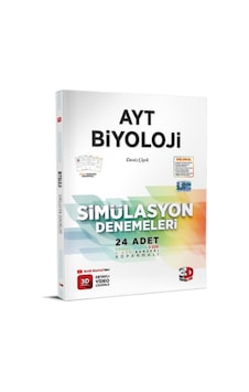 3D Yayınları AYT Biyoloji Simülasyon Denemeleri - 3d ayt deneme -