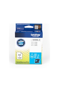 Brother Lc535Xlc Mavi Mürekkep Kartuş 1300 Sayfa Brother Lc535Xlc Mavi Mürekkep Kartuş 1300 Sayfa