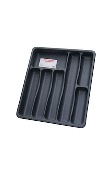 Gri - 7 Bölmeli Çekmece İçi Kaşıklık Gri - 7 Bölmeli Çekmece İçi Kaşıklık