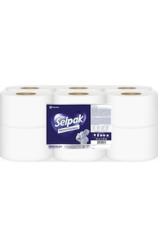 Selpak Profesyonel İçten Çekmeli Tuvalet Kağıdı Extra 12'li 120 M 7906629 Selpak Profesyonel İçten Çekmeli Tuvalet Kağıdı Extra 12'li 120 M 7906629