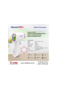 Mastertech Temassız Dijital Ateş Ölçer
