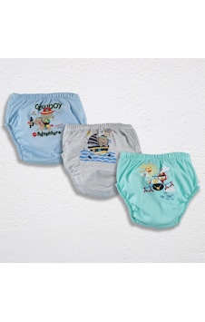 Storybaby - 3lü Erkek Alıştırma Külodu - Ayılı Set Storybaby - 3lü Erkek Alıştırma Külodu - Ayılı Set