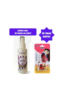 Healthsev Lavanta Yağlı Bit Kovucu Saç Bakım Spreyi 100 Ml Bit Tokası Hediyeli Set