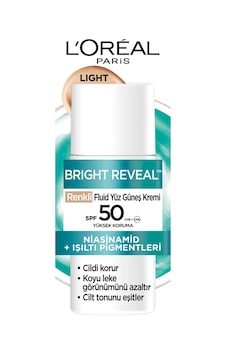 L'oréal Paris Bright Reveal Uv Light Spf 50 50 Ml L'oréal Paris Bright Reveal Uv Light Spf 50 50 Ml