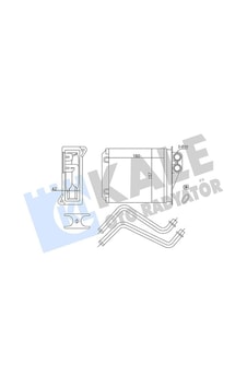 Kale-radyator Kalorıfer Radyatoru Arka Mercedes Sprınter B906 06 . Vw Crafter 30-35-50 06 352175 A0038359001 Kale-radyator Kalorıfer Radyatoru Arka Mercedes Sprınter B906 06 . Vw Crafter 30-35-50 06 352175 A0038359001