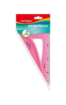 Keyroad - Esnek Gönye - 2 Adet Şeffaf Keyroad - Esnek Gönye - 2 Adet Şeffaf