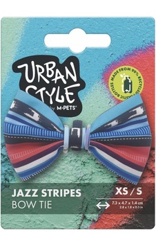 M-pets Urban Style Jazz Stripes Kedi Papyonu Xs-s M-pets Urban Style Jazz Stripes Kedi Papyonu Xs-s