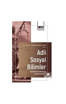 Adli Sosyal Bilimler Alanında Uluslararası Araştırmalar-ı / Ko...