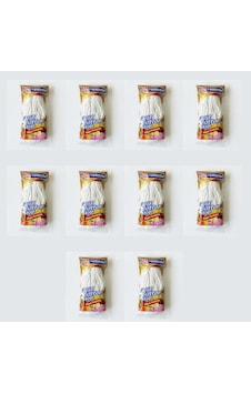 Temsan Gold Cotton Pamuklu Püskül Yedek Havlu Mop / Islak Mop / Paspas Ucu Başlığı - 10 Adet Temsan Gold Cotton Pamuklu Püskül Yedek Havlu Mop / Islak Mop / Paspas Ucu Başlığı - 10 Adet