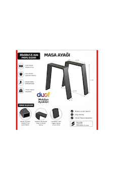 Metal Masa Ayağı 2 Adet Ayak 72 Cm Mobilya Ayağı Siyah Siyah Metal Masa Ayağı 2 Adet Ayak 72 Cm Mobilya Ayağı Siyah Siyah
