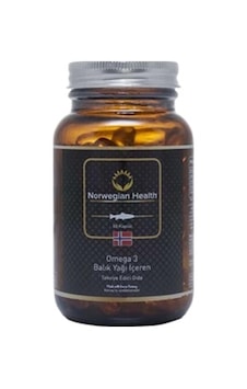 Norwegian Health Omega-3 60 Kapsül Norwegian Health Omega-3 60 Kapsül