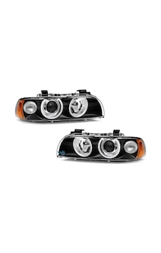 Bmw E39 2001-2003 Komple Far Siyah Sarı Sinyal Hella Type 63126900197 Wender Bmw E39 2001-2003 Komple Far Siyah Sarı Sinyal Hella Type 63126900197 Wender