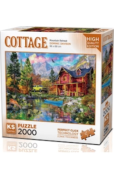 Ks Games 2000 Parça Dağ İnziva Yeri Puzzle Ks Games 2000 Parça Dağ İnziva Yeri Puzzle