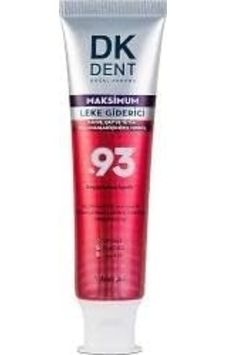 Yüzde Doksan Üç Maximum Leke Giderisi Diş Macunu 75 Ml Yüzde Doksan Üç Maximum Leke Giderisi Diş Macunu 75 Ml