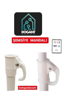 Plaj Balkon Şemsiyesi Mandalı Şemsiye Borusu Sıkıştırma Mandalı