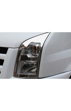 Ford Transit Uyumlu 5 Far Çerçevesi 2 Parça Krom 2003-2006