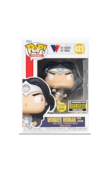 Funko Pop Wonder Woman 80th Anniversary White Lantern Glow-in-the-dark Pop Funko Pop Wonder Woman 80th Anniversary White Lantern Glow-in-the-dark Pop