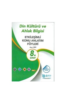 4 Adım 8.Sınıf Din Kültürü ve Ahlak Bilgisi Etkileşimli Konu Anla 4 Adım 8.Sınıf Din Kültürü ve Ahlak Bilgisi Etkileşimli Konu Anla