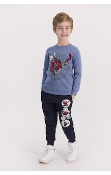 Spiderman Lisanslı Cool It Web Head Mavimelanj Erkek Çocuk Eşofman Takımı Mavi Spiderman Lisanslı Cool It Web Head Mavimelanj Erkek Çocuk Eşofman Takımı Mavi