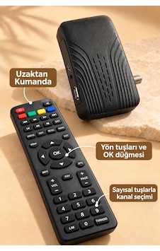 Zenvia Hdmı Kablolu Ve Adaptörlü Hd Uydu Alıcısı Znv2026 Zenvia Hdmı Kablolu Ve Adaptörlü Hd Uydu Alıcısı Znv2026