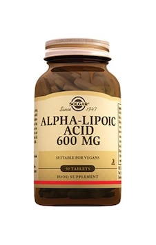 Solgar Alpha Lipoic Acid 600mg 50 Tablet Solgar Alpha Lipoic Acid 600mg 50 Tablet