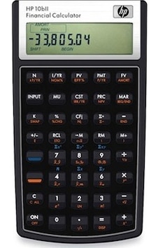 HP 10bII Finansal Hesap Makinesi, 12 Haneli LCD HP 10bII Finansal Hesap Makinesi, 12 Haneli LCD