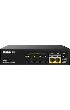 Tenda S106PC 10/100Mbps 6 Port Poe 2 Uplink Switch Tenda S106PC 10/100Mbps 6 Port Poe 2 Uplink Switch